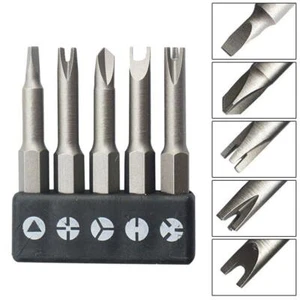 5PCS Special-Shaped Screwdriver-Set Tool UY Shape Triangle T5C6 L5C8 - Picture 1 of 13