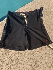 Polo Ralph Lauren Men’s BLACK Swimwear NEW- MED - Picture 1 of 4