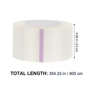 Medical Tape 6 Rolls Medical Tape Pressure Sensitive Skin Tape Clear Surgical Ta - Picture 1 of 12