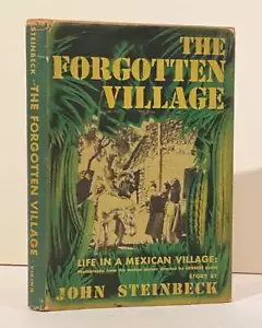 John Steinbeck / Forgotten Village Life in a Mexican Village SIGNED 1941 - Picture 1 of 3