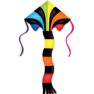 Kite Super Flyer Single Line Rainbow Fountain Kite w/ Winder  & String 9 PR16007 - Picture 1 of 1