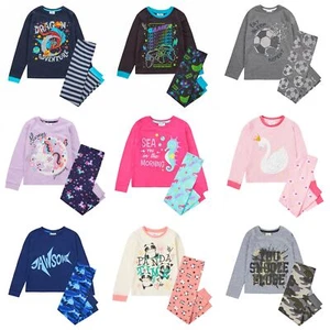 Pijama de algodón para niños de manga larga pijama PJ - Imagen 1 de 20