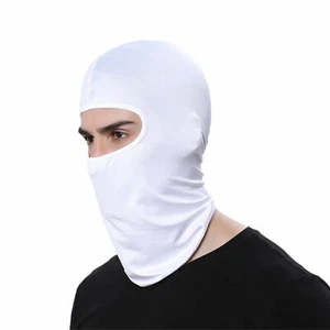 Thin Balaclava for Motorcycle Cycling Helmet Liner Full Face cover UV Sunscreen - Picture 1 of 23