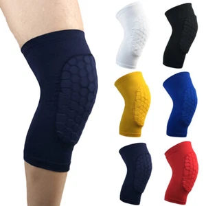 Hombres Baloncesto Rodilleras Deportes Correr Mangas para Piernas Ciclismo Soporte Calentador de Piernas - Imagen 1 de 7