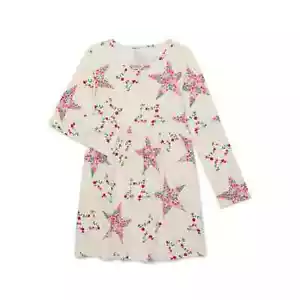 Wonder Nation Mädchen GR 2XL 18 Langarm Spielkleid zartes Elfenbein NEU - Bild 1 von 5