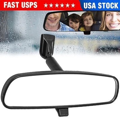 New Interior Rear View Mirror fit For 2003-2016 Honda Accord Civic CR-Z Insight Foto 1 de 4