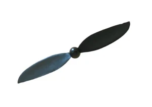 Hobby Accessory Part RC Airplane Model Spare Propeller Black Color DIY x 3 pcs - Picture 1 of 4