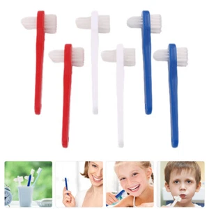 6 Pcs Adult Toothbrush Mini Toothbrushes Oral Cleaning Man Travel - Picture 1 of 12