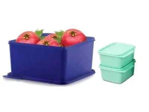 TUPPERWARE Kühle Ecken 5,0l Blau + (2) Mint 500ml 🩵Gratis 2 Pillendosen - Bild 1 von 1