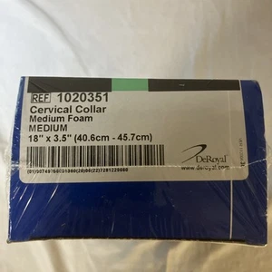 DeRoyal Cervical Collar Medium Foam Size Medium 1020351 NIB Free Shipping! - Picture 1 of 5