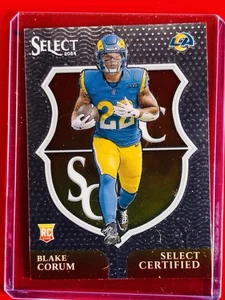 2024 Panini Select #25 Blake Corum Select Certified Rookies😎 - Bild 1 von 4