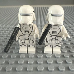 Lego Star Wars First Order Stormtrooper Minifigure Lot of 2 75126 G1 28 - Picture 1 of 4