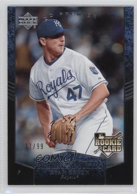 2007 Upper Deck Premier Rookie Parallel Silver /99 Ryan Braun #213 RC - Image 1 of 2