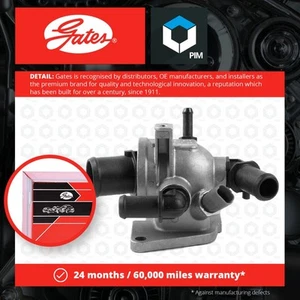 Coolant Thermostat fits VAUXHALL ASTRA H 1.3D 04 to 11 Z13DTH Gates 1338020 New - Picture 1 of 2