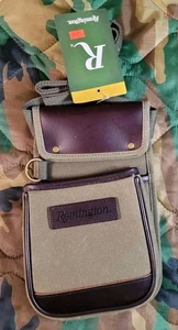 Remington Premier Shell Pouch - Grn Waxed Canvas mit Webgürtel verstellbar bis 44 - Bild 1 von 8