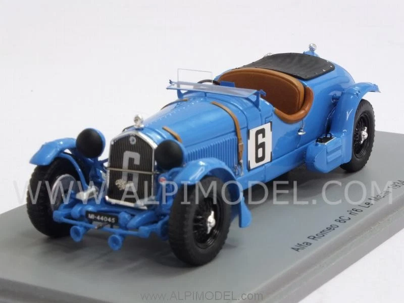 Alfa Romeo 8C Le Mans 1934 Howe-Rose Richards 1:43 SPARK S3887 - Immagine 1 di 1