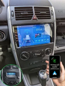 2+32G Android 14 CarPlay Autoradio Für Mercedes Benz A/B-Klasse W169 W245 W639 - Bild 1 von 15