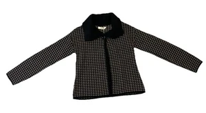A. Ida Sweater Jacket Womens Wool Blend Single Button Made In Italy Size S NWT - Picture 1 of 11