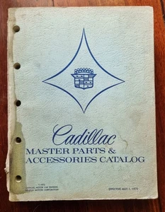 1972 Cadillac Master Parts and Accessories Catalog Manual - Photo 1/4