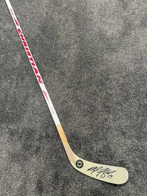 MARCUS FOLIGNO 明尼苏达荒野亲笔签名签名 f/S 曲棍球棒 正品证书 — 第 1/2 张图片