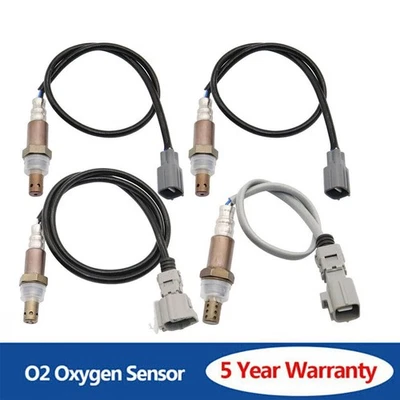 4X Up+Down Oxygen Sensor For 2004-07 Toyota Highlander & 04-06 Lexus RX330 3.3L - Image 1 of 4