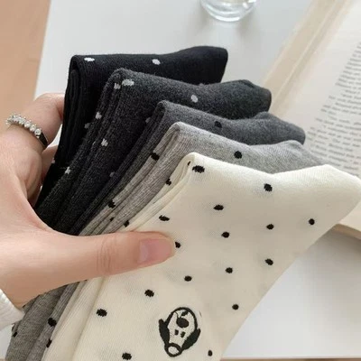 Damen-Spitzensöckchen dünne Version gepunktet Stil für den ganzen Tag - Bild 1 von 4