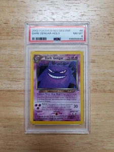 Pokemon PSA 8 NM/MINT 2002 Dark Gengar Neo Destiny Holo Card - Picture 1 of 2
