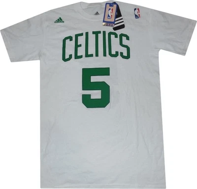 Boston Celtics Kevin Garnett Retro Adidas 2008 Camisa Blanca Nuevas Etiquetas Pequeña Foto 1 de 4