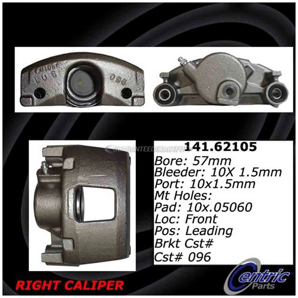 Pinza de freno delantera derecha centrada para Buick Skylark Pontiac Grand Am Sunbird TCP Foto 1 de 2