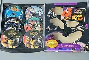 1996 The LucasArts Archives Vol. II: Star Wars Collection PC Complete w/ Manual - Picture 1 of 6