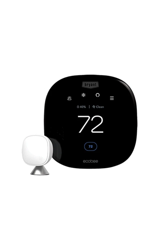 NEW EB-STATE6IBR-01 | Ecobee Smart Thermostat Premium | Siri & Alexa | Black - Image 1 of 2