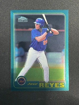 Jose Reyes 2001 Topps Chrome Traded #T242 Rookie Card - Image 1 of 2