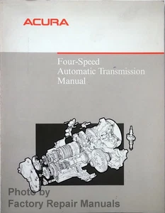 1986 - 1988 Acura Four-Speed Automatic Transmission Repair Manual Integra Legend - Picture 1 of 5