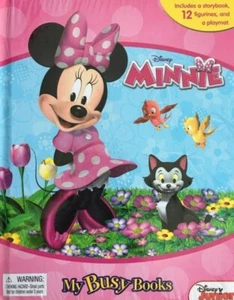 Disney Minnie Mouse My Busy Books Playset 12 Figurines Storybook Set - New - Picture 1 of 1