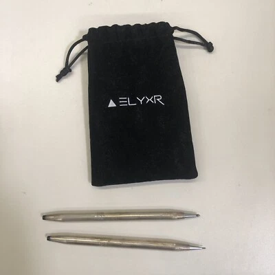 JUEGO DE BOLÍGRAFOS Y LÁPICES DE PLATA ESTERLINA CROSS CLASSIC CENTURY 0,7 - SEMINUEVOS Foto 1 de 2