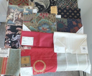 32 upholstery drapery KRAVET etc. 13"x18" Samples fabric 4 lbs velvet tapestry+ - Picture 1 of 19
