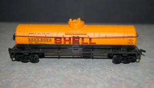 VINTAGE HO SCALE COX SHELL OIL CO. TANKER S.C.C.X. 2062 MODEL RAILROAD CAR - Bild 1 von 12