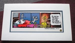 Mike Peters "CROSS THE ROAD" Grimmy, Hand-painted Cel, LE #34/75 Signed, 1996 - Picture 1 of 4