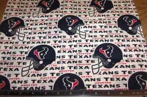 TELA REMANENTE DE HOUSTON TEXANS - VER DESCRIPCIÓN DE LA TALLA - Imagen 1 de 2