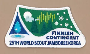 2023 World Scout Jamboree FINLAND / FINNISH SCOUTS Contingent Patch - Picture 1 of 2