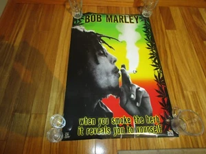 2004 Bob Marley Smoke The Herb Poster 24" x 36" Movie Art Legend Reggae P546 - Picture 1 of 1