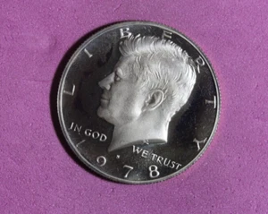 1978-S clad Kennedy Half Dollar #P23713 - Picture 1 of 2