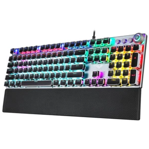 AULA F2088 104 Keys Wired Gaming Mechanical Punk Keyboard Mixed  Y4B4 - Picture 1 of 11