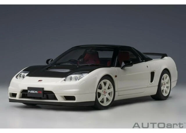 AUTOart Honda NSX-R NA2 1/18 Scale Diecast Model Car - Championship White/Black Carbon (73215)