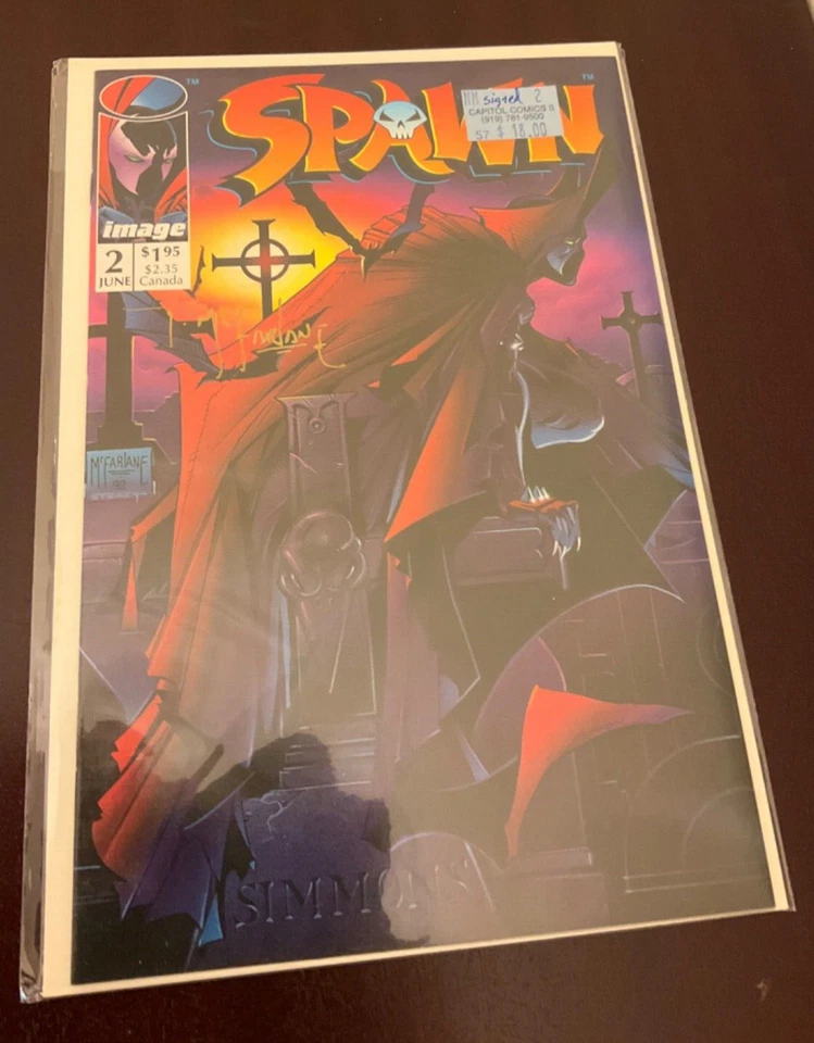 Spawn #2 (Image Comics Malibu Comics June 1992)