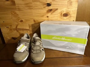 Eddie Bauer Sutton Hybrid Women's Adventure Slip-on Shoe Size 7 M Sand NIB - Picture 1 of 13