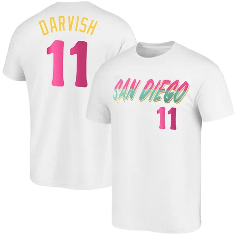 NEW BASEBALL T-SHIRT 2022 - Yu Darvish San Diego Padres Baseball Player T-Shirt Cover