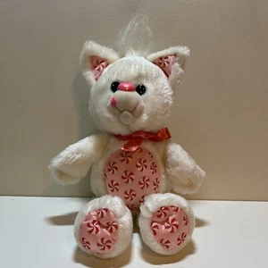 VINTAGE 1989 PEPPERMINT KITTY CAT YUM YUMS HALLMARK PLUSH ANIMAL KENNER - Picture 1 of 8