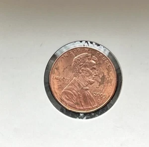 2009 D Lincoln cent sintered planchet Error - Picture 1 of 2