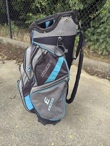 Bolsa de golf Exotics XTREME3 azul y gris 12 vías usada en excelente estado - Imagen 1 de 9